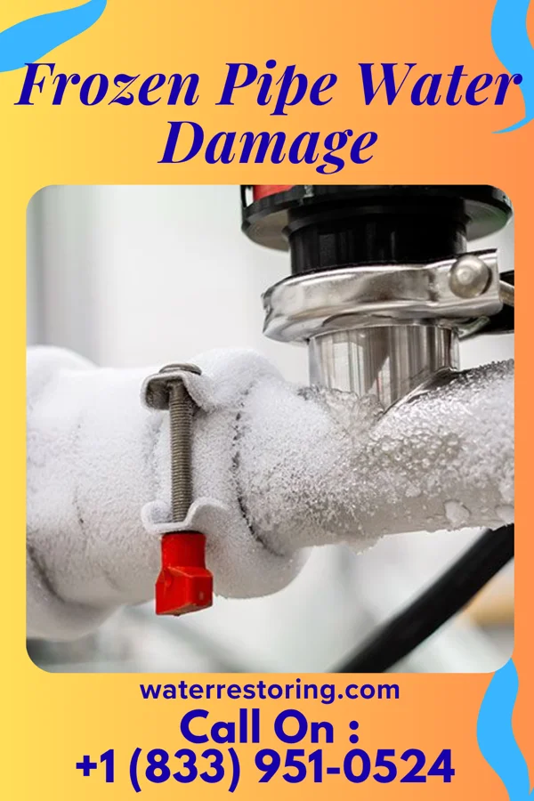 Frozen Pipe Water Damage in Chapman, KS